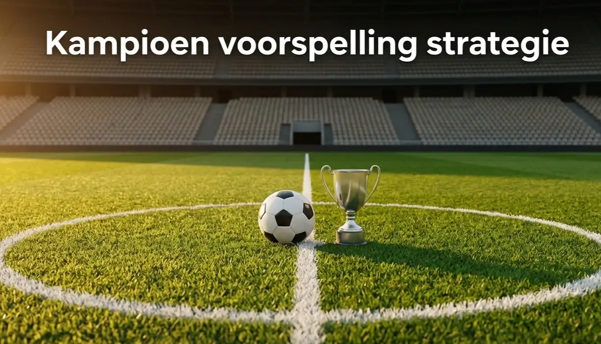 Eredivisie kampioen voorspelling — seizoensanalyse en strategische tips