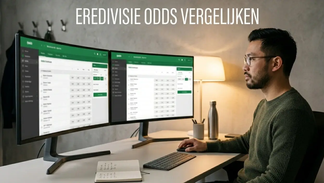 Eredivisie odds vergelijken — beste quoteringen per bookmaker