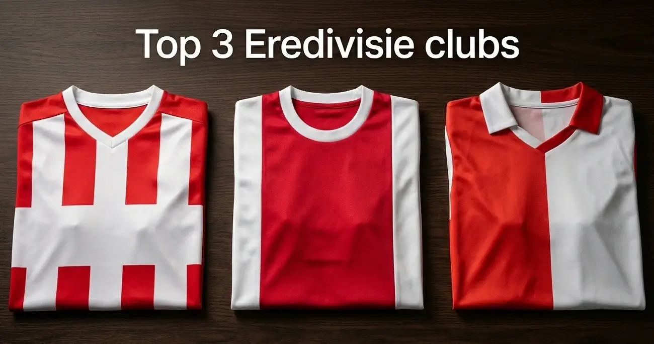 PSV, Ajax en Feyenoord strijden om het Eredivisie kampioenschap