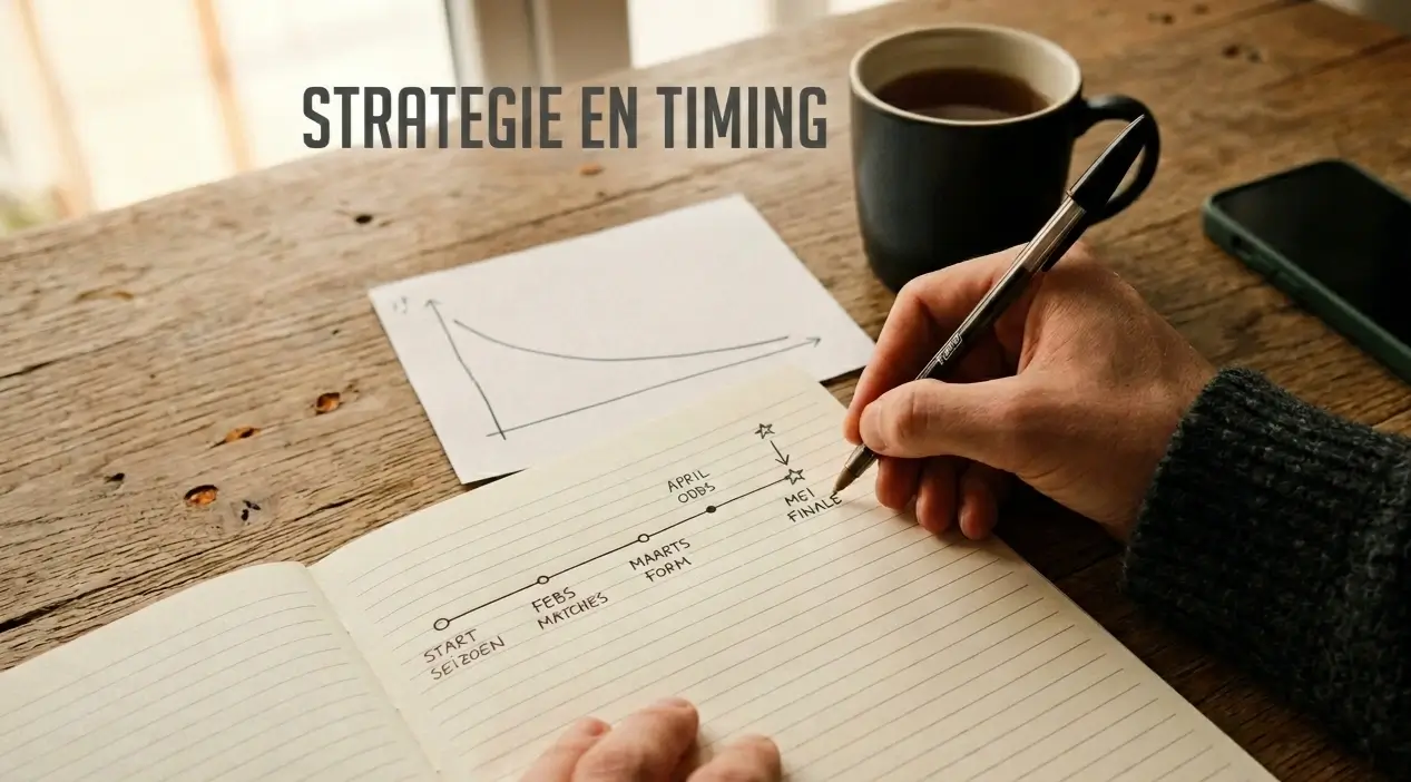 Strategische planning voor het plaatsen van een kampioensweddenschap op de Eredivisie